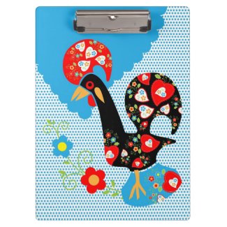 The Portuguese Rooster symbol of Portugal Clipboards