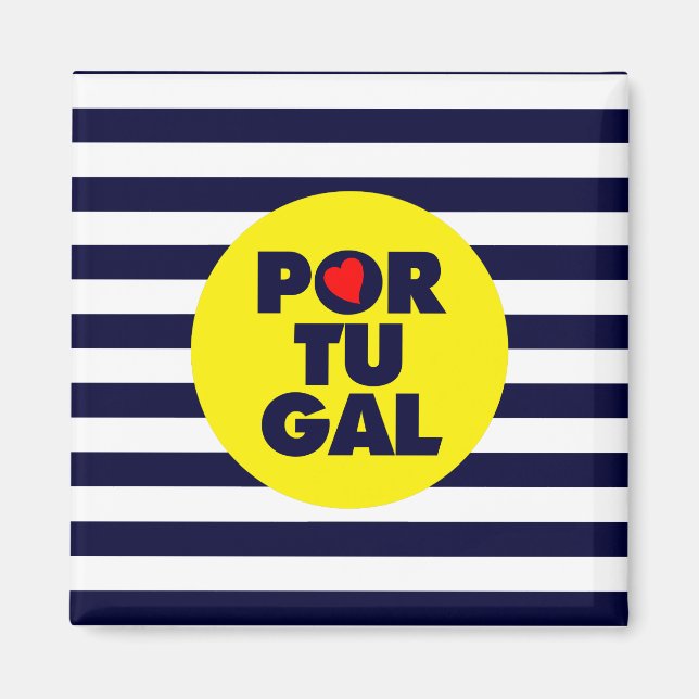 The Portuguese sunshine Magnet (Front)