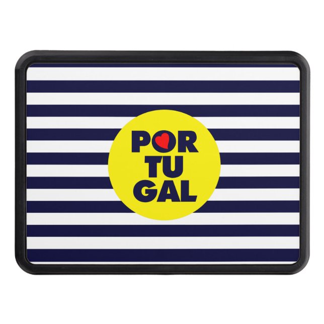 The Portuguese sunshine Trailer Hitch Cover (Front)