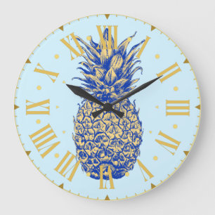 The Posh Pineapple -  Clock