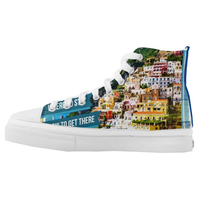 The POSITANO SNEAKER - Limited Edition by Bellino (Right Shoe Inside)