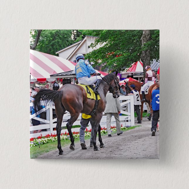 The Post Parade Pinback Button (Front)