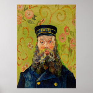 The Postman by Vincent Van Gogh Poster