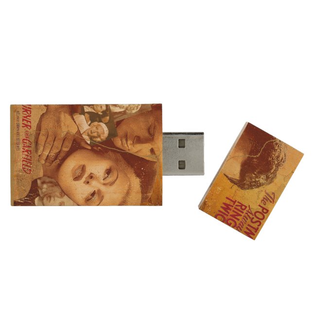 The Postman & Cora Smith Wood Flash Drive (Opened)