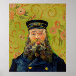 The Postman Joseph Roulin by Vincent Van Gogh Poster