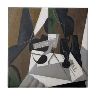 The Pot of Strawberry Jam, 1917 (oil on plywood) Ceramic Tile