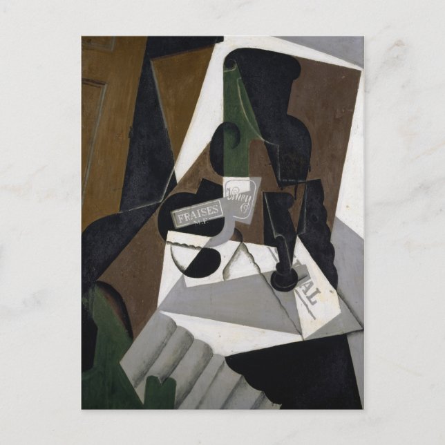 The Pot of Strawberry Jam, 1917 (oil on plywood) Postcard (Front)