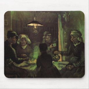 The Potato Eaters by Vincent van Gogh Mouse Pad