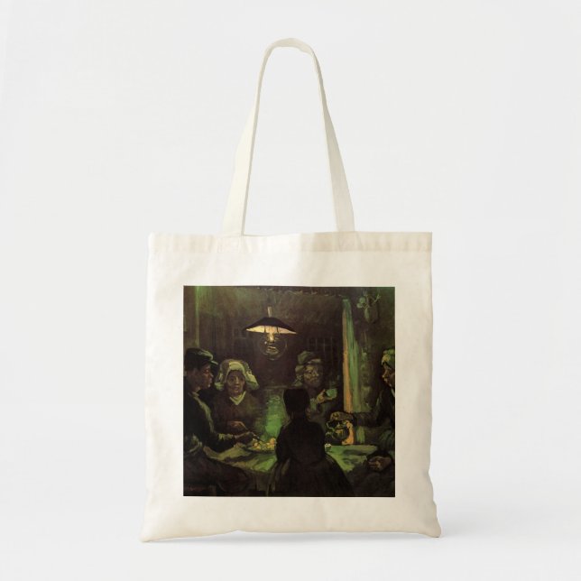 The Potato Eaters by Vincent van Gogh Tote Bag (Front)