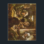 The Potato Eaters Vincent van Gogh Artwork Holiday Postcard<br><div class="desc">The Potato Eaters Vincent van Gogh Artwork</div>
