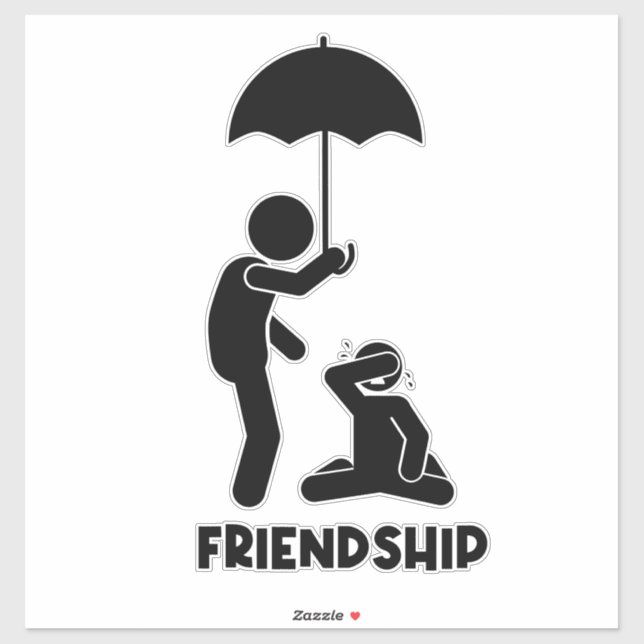The Power and Beauty of Friendship Sticker (Sheet)