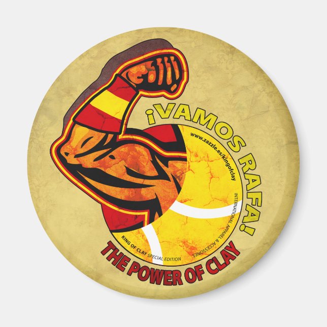 The Power of Clay Magnet (Front)