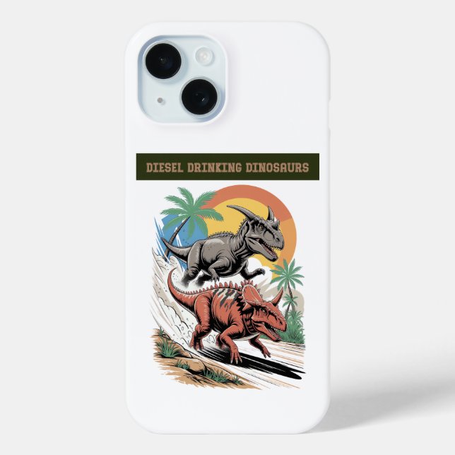 The Power Of Diesel Case-Mate iPhone Case (Back)