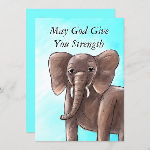 The Power of His Love Sympathy Card