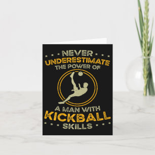 The Power Of Kickball Skills Outdoorsport Kickball Card