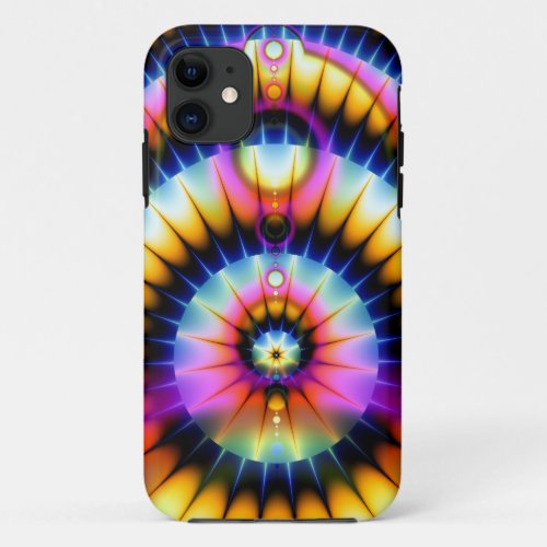 The power of Light artistic abstract iPhone 11 Case