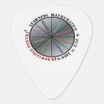 The power of mathematics  guitar pick<br><div class="desc">Illustrates the importance of mathematics together with fun,  for  knowledge power in life.</div>