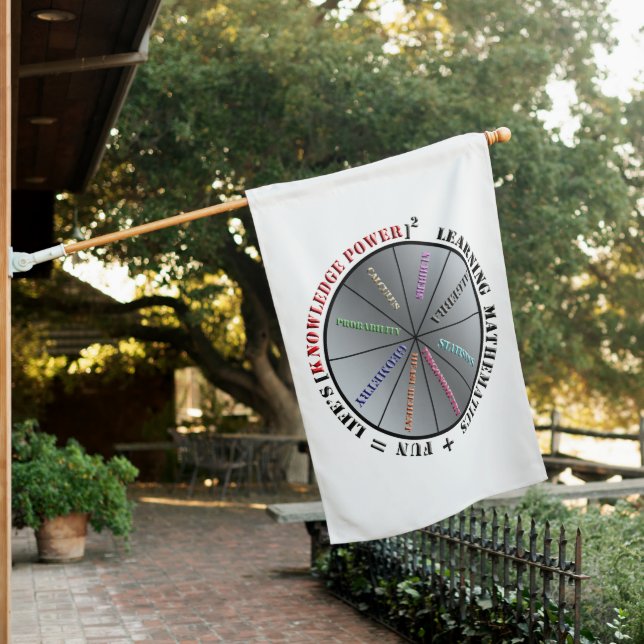 The power of mathematics  house flag (In SItu)