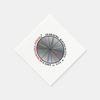 The power of mathematics napkins