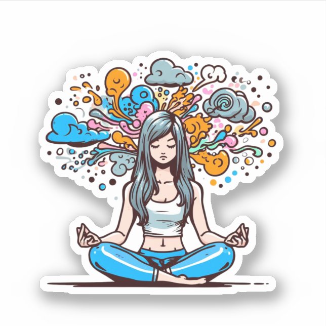 THE POWER OF NOW STICKER (Front)
