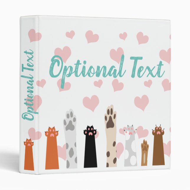 The Power of Paws  3 Ring Binder (Front/Spine)