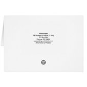 The Power of Poetry Cards (Back Horizontal)