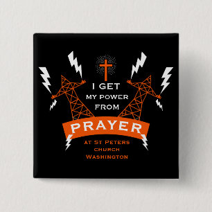 The Power Of Prayer Button