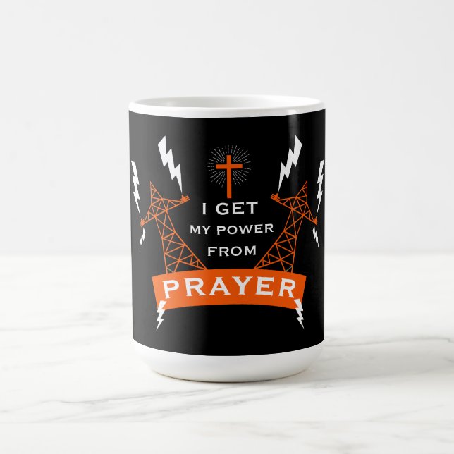 The Power Of Prayer Coffee Mug (Center)