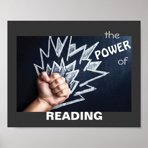 The Power of Reading Literacy Poster