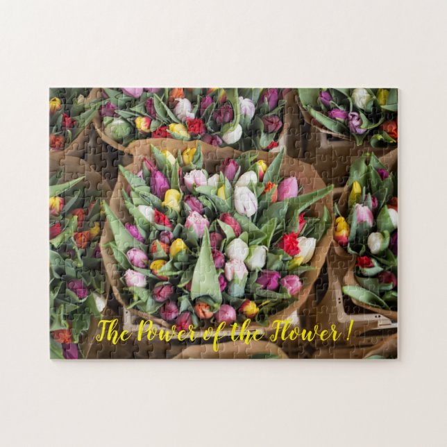 The Power of the Flower Jigsaw Puzzle (Horizontal)