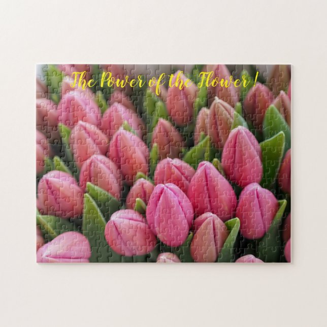 The Power of the Flower Jigsaw Puzzle (Horizontal)