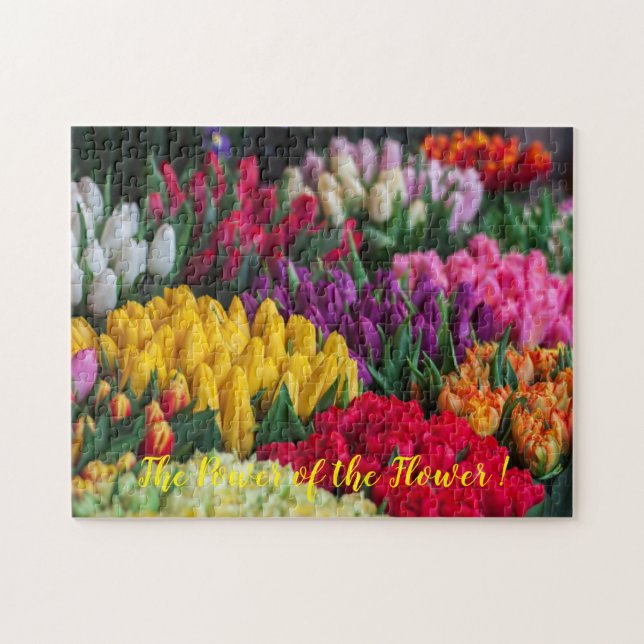 The Power of the Flower Jigsaw Puzzle (Horizontal)