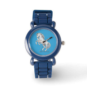 The Power of the Stallion Majestic Horse Graphic Watch