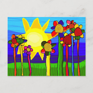 'the power of the sun' postcard