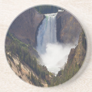 The Power Of Yellowstone Sandstone Coaster