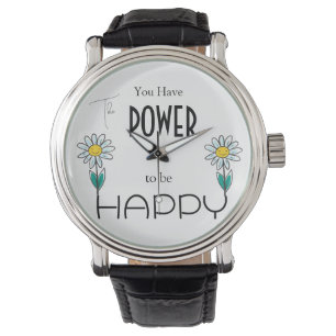 THE POWER TO BE HAPPY E-WATCH WATCH