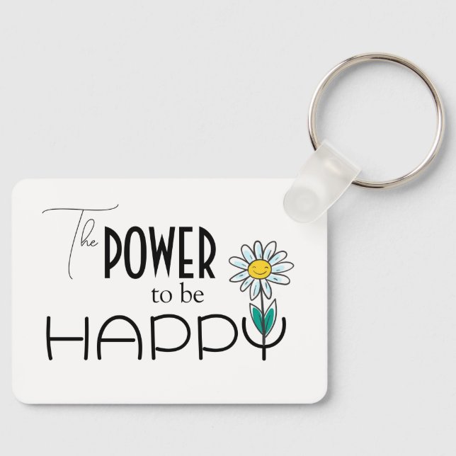 THE POWER TO BE HAPPY (TPTBH) KEYCHAIN (Front)
