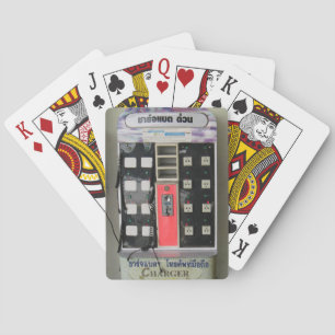 The Power Vendor ... Phone Charge Vending Machine Poker Cards