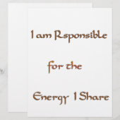 The Power Within: Energy Matters (Front/Back)