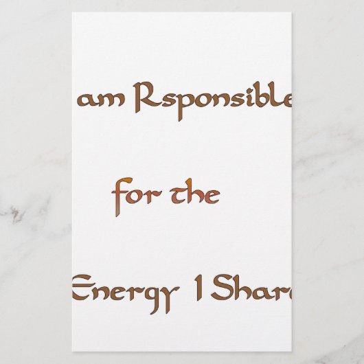 The Power Within: Energy Matters (Front)