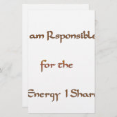 The Power Within: Energy Matters (Front/Back)