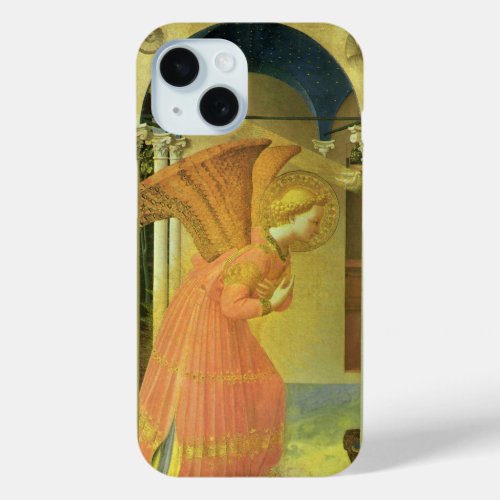 The Prado Annunciation by Fra Angelico iPhone 15 Case