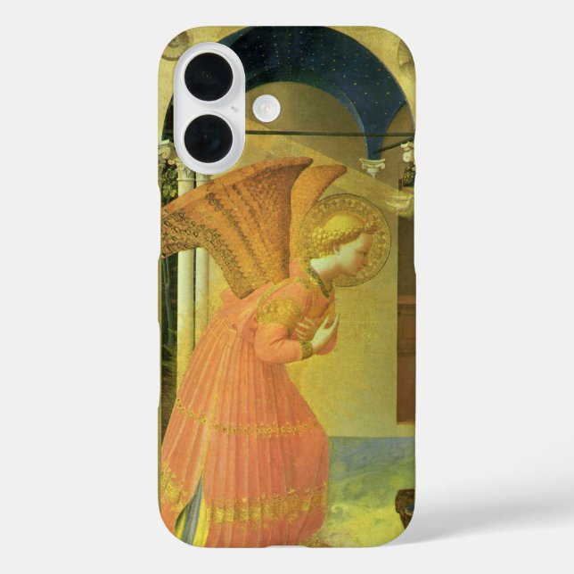 The Prado Annunciation by Fra Angelico Case-Mate iPhone Case (Back)