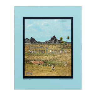 The Prairie Lands of South Dakota Acrylic Print