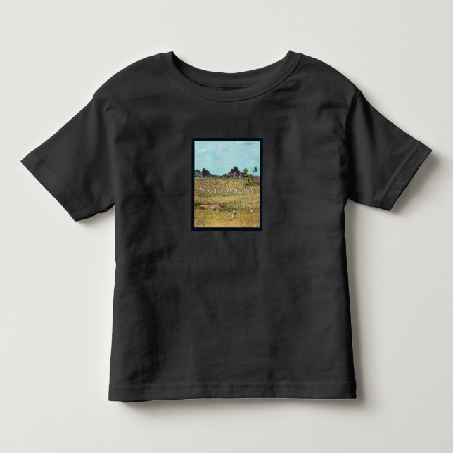The Prairie Lands of South Dakota Toddler T-shirt (Front)