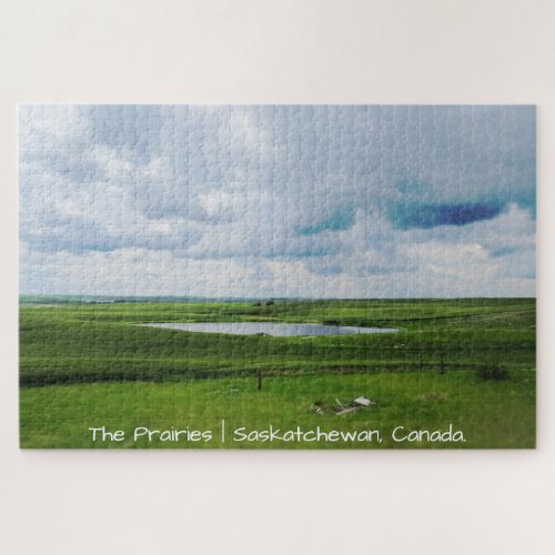The Prairies  Saskatchewan Canada Jigsaw Puzzle