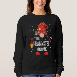 The Prankster Gnome Matching Family Christmas Gnom Sweatshirt