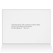 The Prayer (Inside Horizontal (Top))