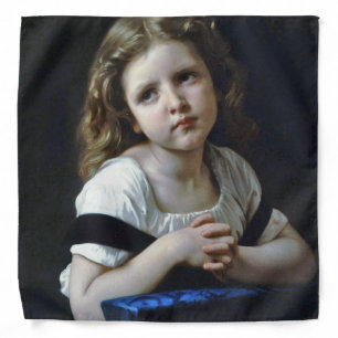 The Prayer, Bouguereau Bandana