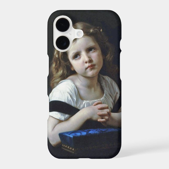 The Prayer, Bouguereau Case-Mate iPhone Case (Back)